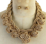 All Tied Up Statement Necklace