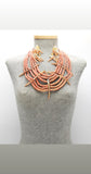 Coral of the Sea Statement Necklace